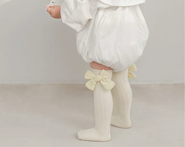 Bow Baby Socks - Little Babybox