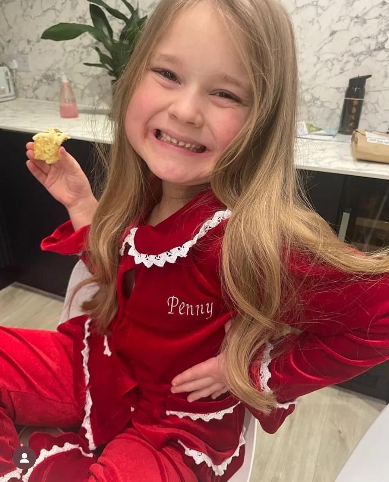 Christmas Pyjamas - Red Velvet Christmas PJs - Girls - Little Babybox