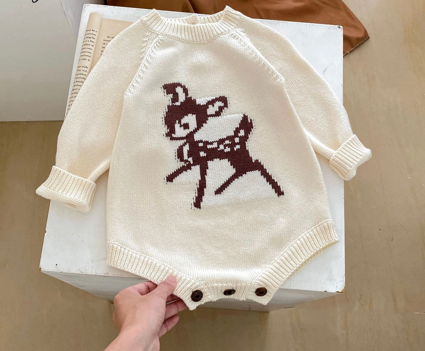 Bambi 2 Piece Knit Set - Little Babybox