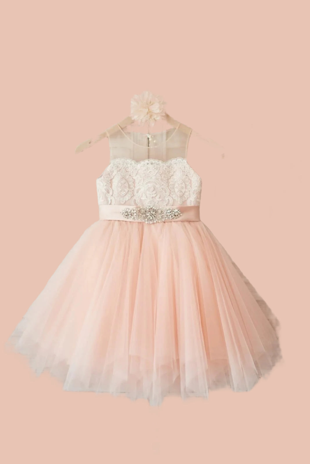 Peach Perfect Party Dress