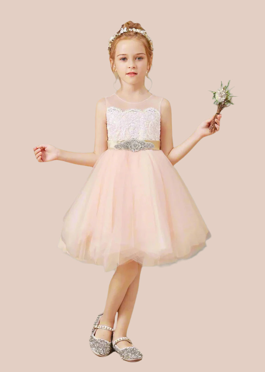 Peach Perfect Party Dress