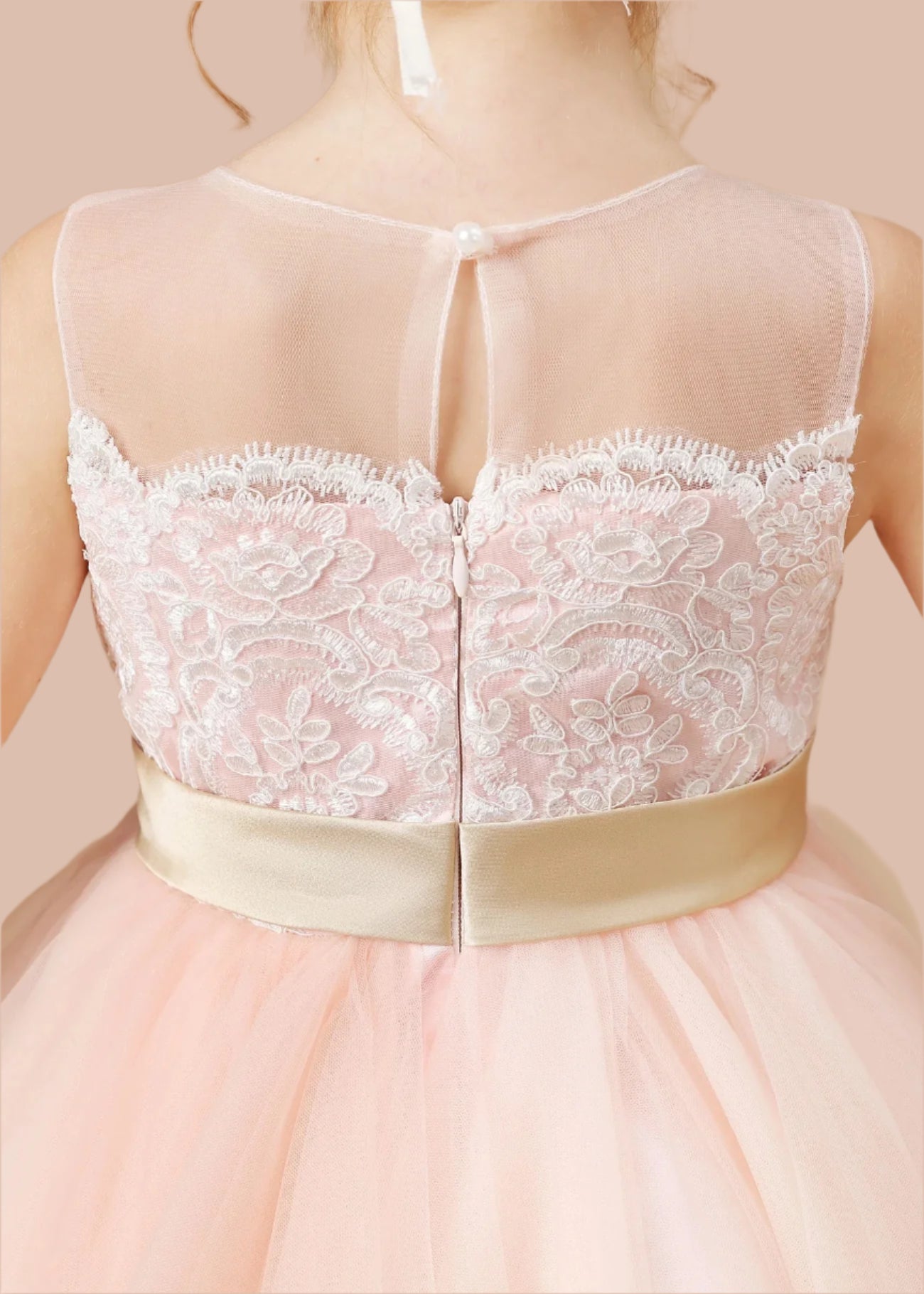 Peach Perfect Party Dress