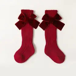 Bow Knee High Socks - Little Babybox