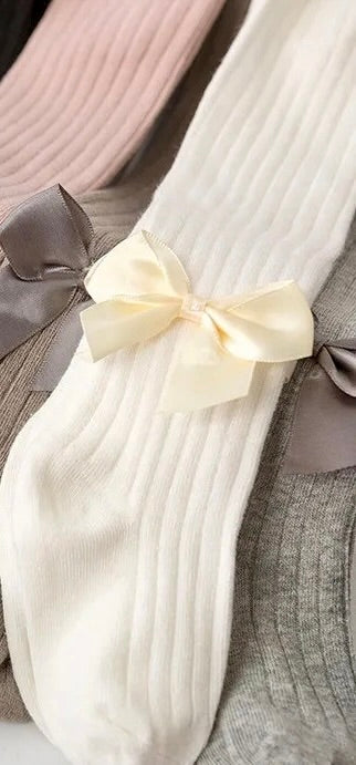 Bow Tights - Little Babybox