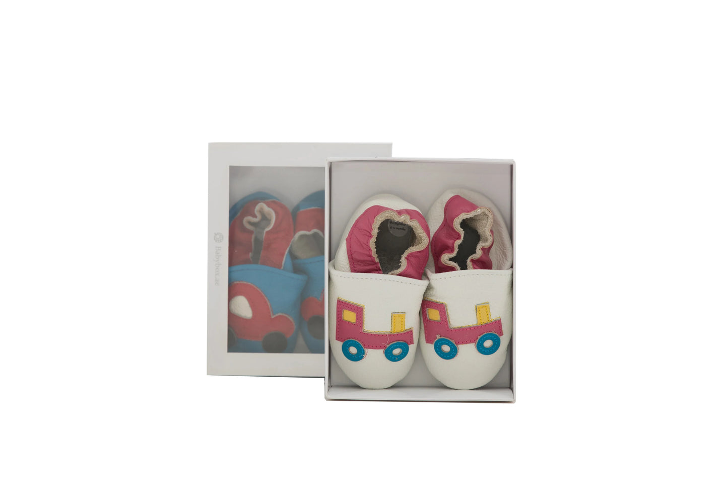 First Steps Baby Shoes - Little Train - Little Babybox