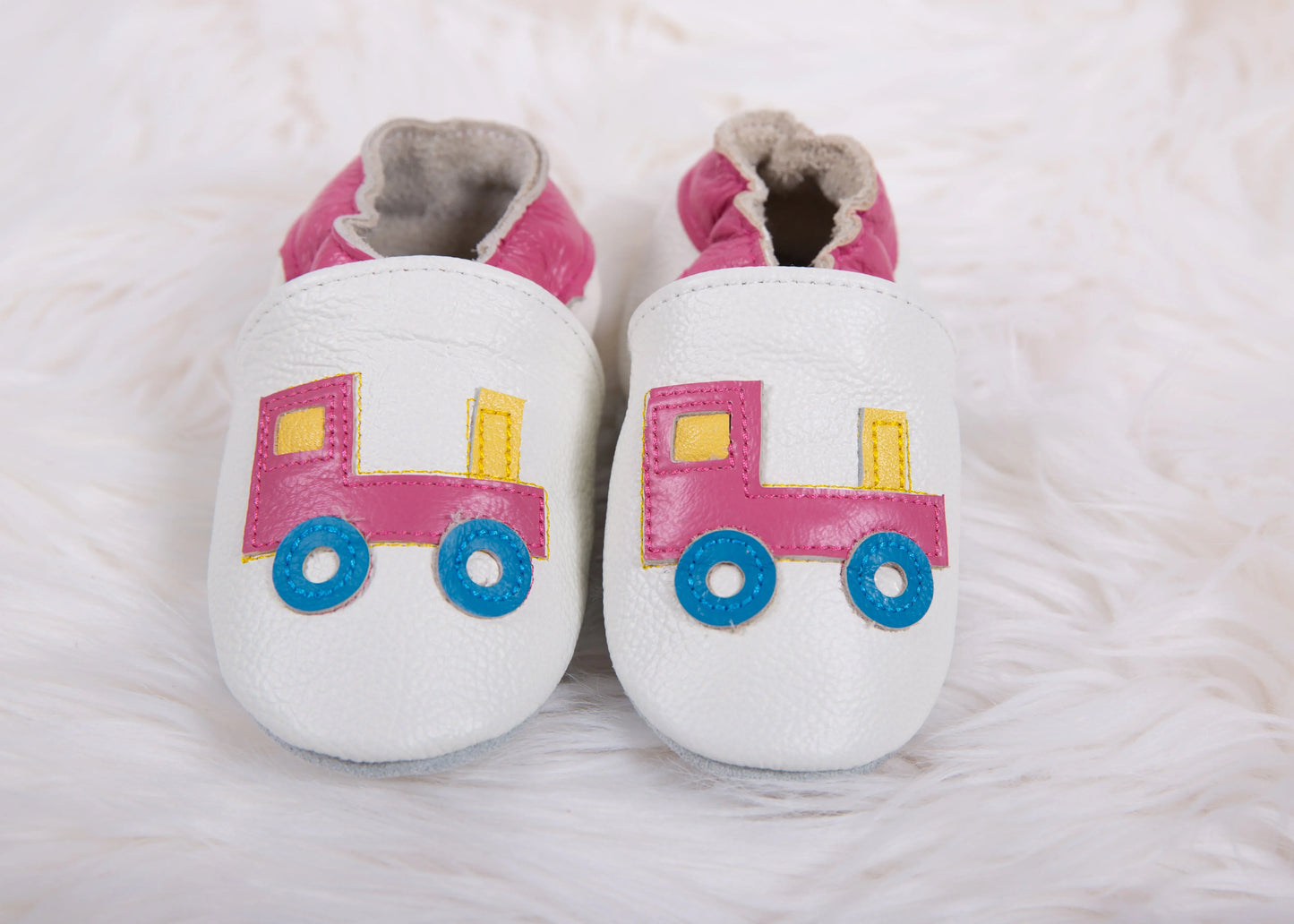 First Steps Baby Shoes - Little Train - Little Babybox