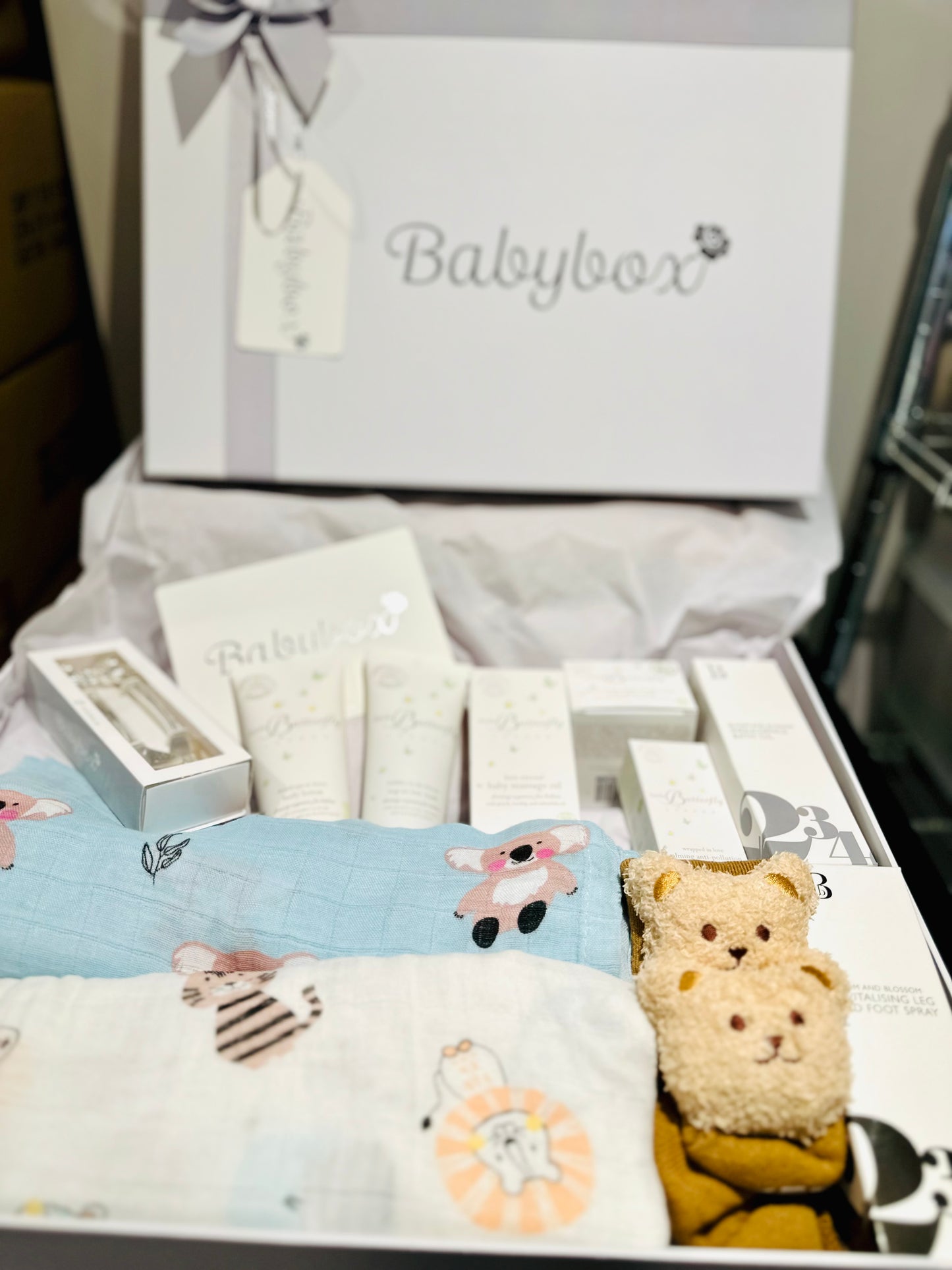 Verwöhn-Baby-Geschenkbox