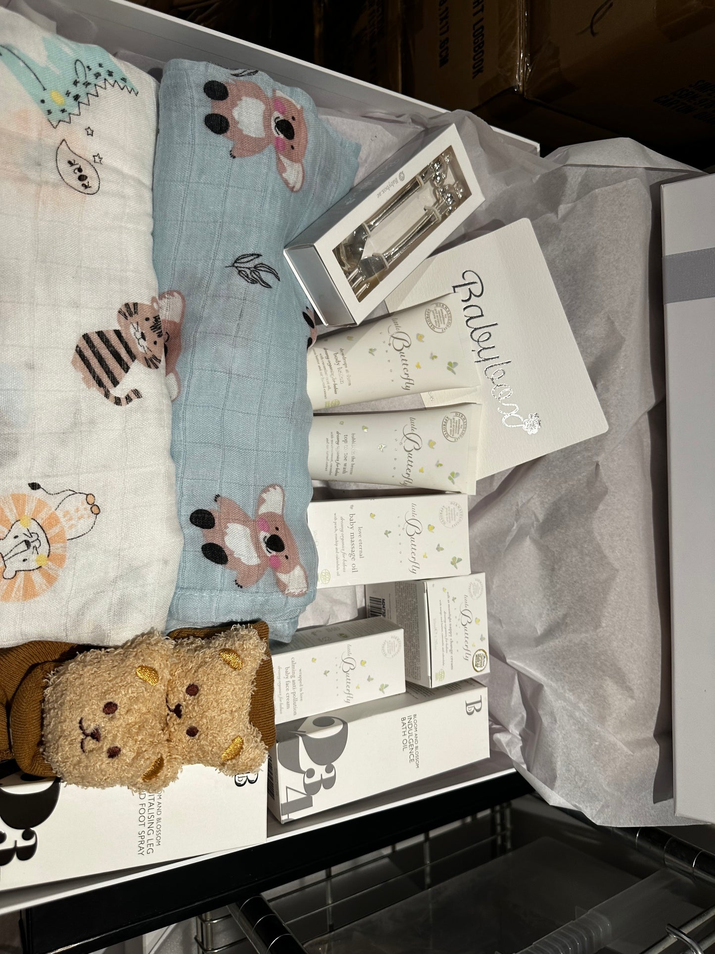 Verwöhn-Baby-Geschenkbox
