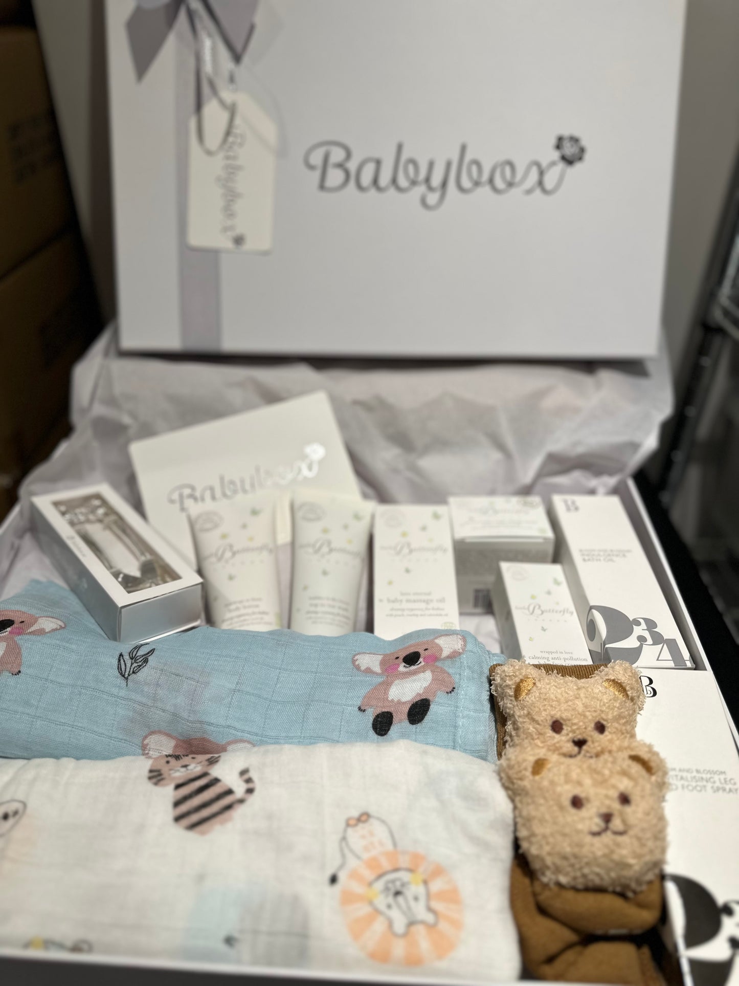 Verwöhn-Baby-Geschenkbox