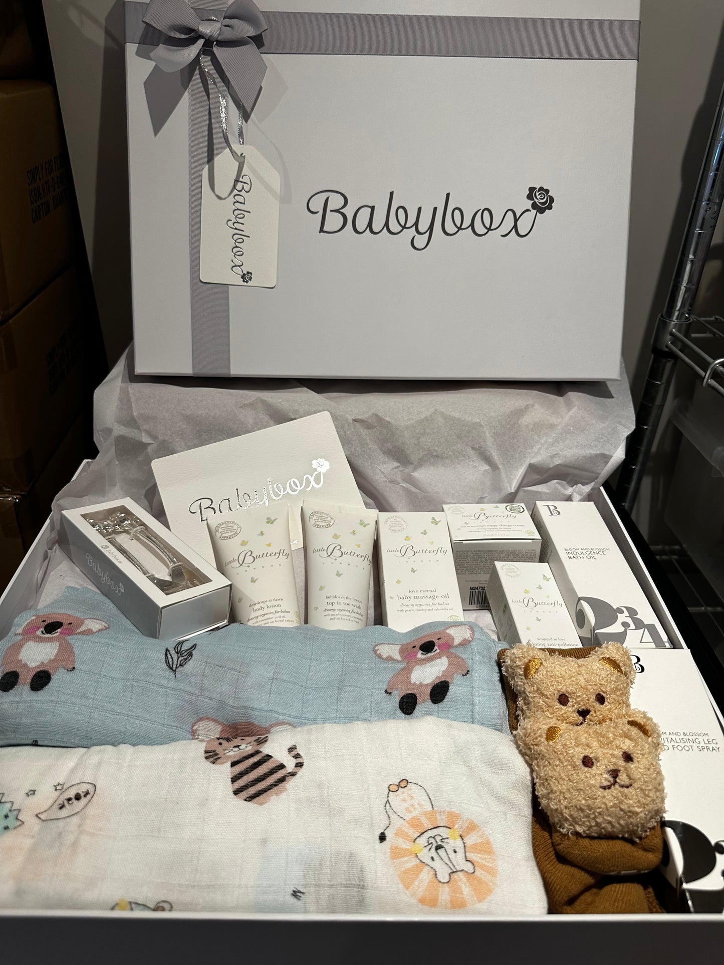 Verwöhn-Baby-Geschenkbox