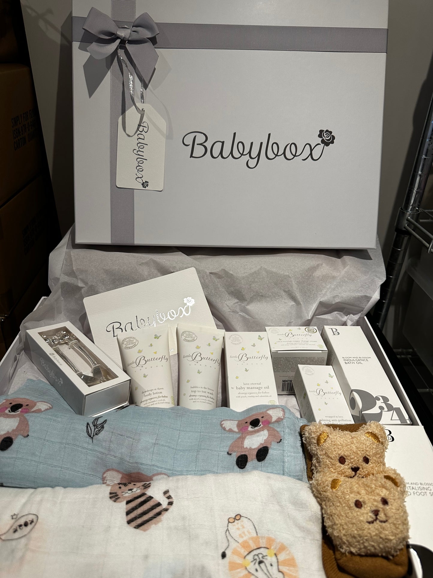 Verwöhn-Baby-Geschenkbox
