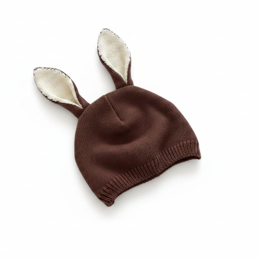 Bambi hat with ears from the Bambi 2 Piece Knit Set - Little Babybox