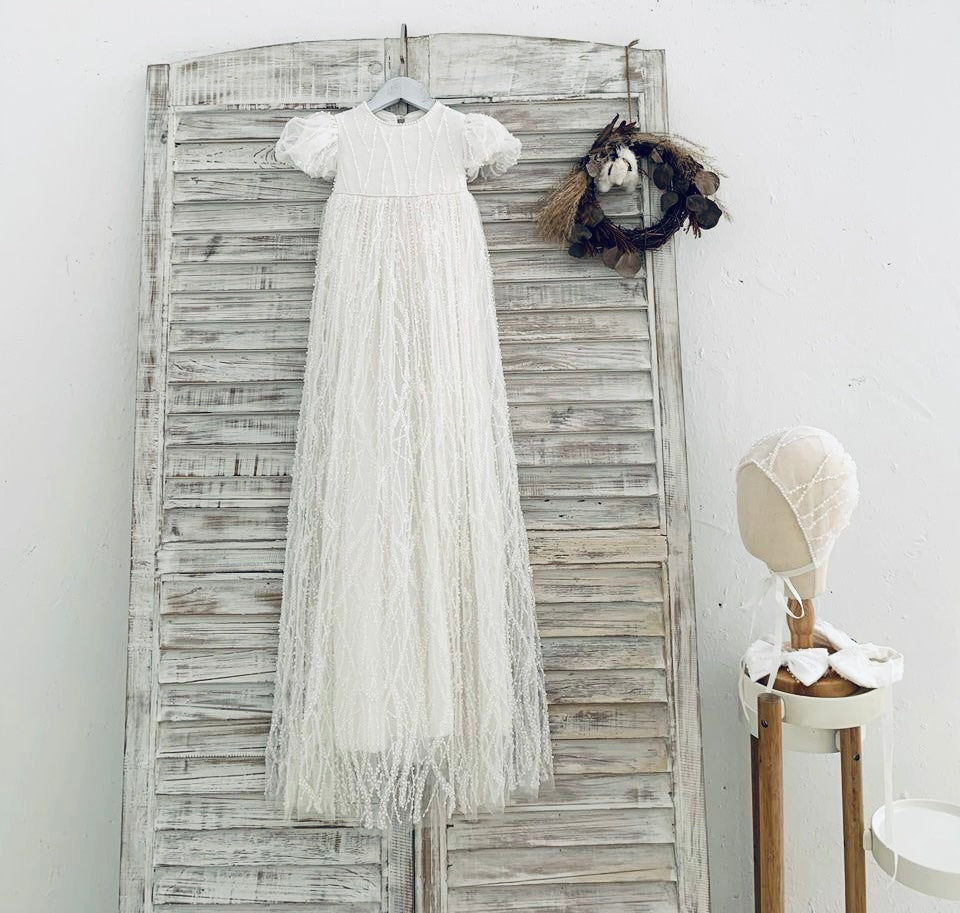 Darcy Heirloom Christening Gown - Little Babybox