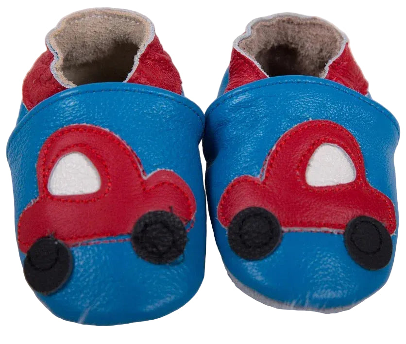 First Steps Baby Shoes - Little Car