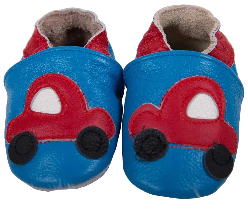 First Steps Baby Shoes - Little Car
