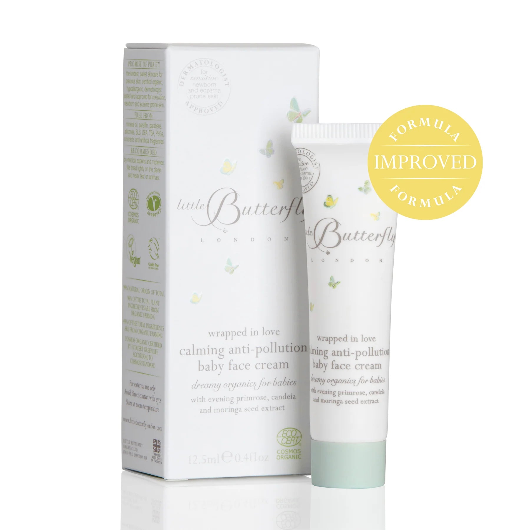 Wrapped in Love - Calming Anti-Pollution Baby Face Cream 12.5ml - Little Babybox