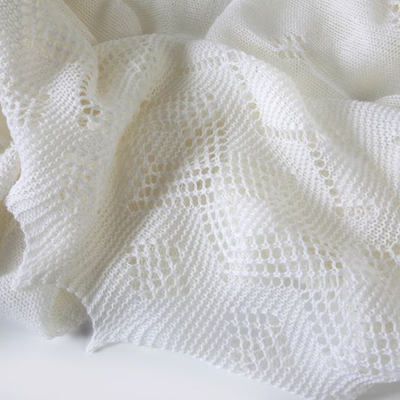 Baby Shawl Christening Blanket